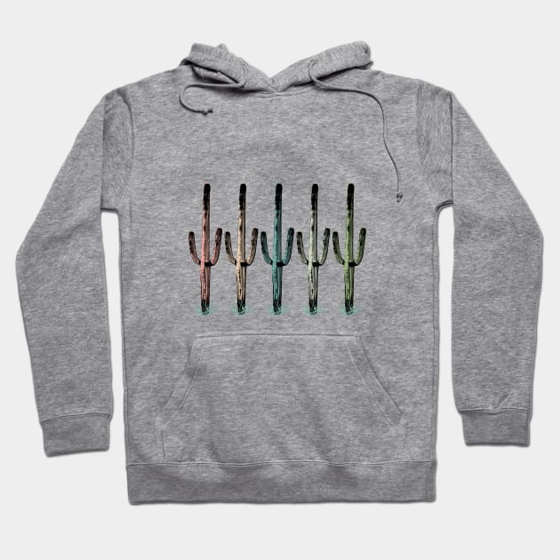 Saguaro Cactus Hoodie by Aunt Choppy